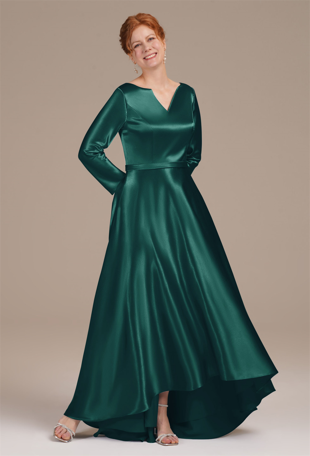 AW Presto Hunter Green  Mother of the Bride Dresses